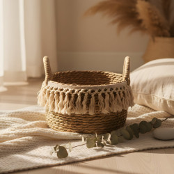 Straw Basket Medium